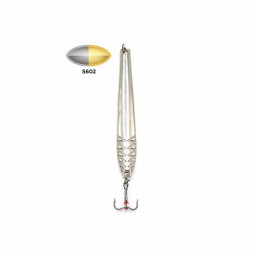 Блесна вертикальная Namazu Lizard размер 90 мм, вес 12 г, цвет S602