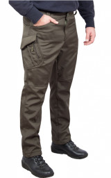 Брюки демисезонные SPECTR soft shell хаки GURON