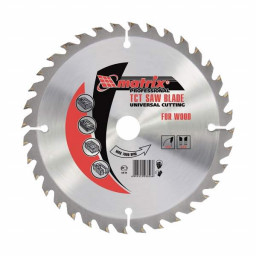 Диск 255*32 пильный по дереву 48 зубьев + кольцо 32/30 MATRIX Professional