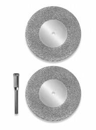 Диск алмазный для гравера VERTEXTOOLS 50х3мм 2шт