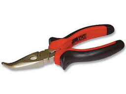 Длинногубцы 180 мм загнутые Niскеl MAТRIХ