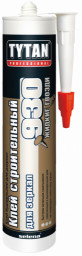 Клей строительный для зеркал TYTAN №930 бежевый 380 мл