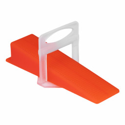 Комплект зажим + клин для системы выравнивания плитки СВП Ворота XL, 200/100 шт. в пакете Matrix