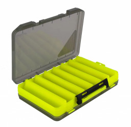 Коробка Yaman 2х-сторонняя для воблеров 14 отделений 275х195х55 мм