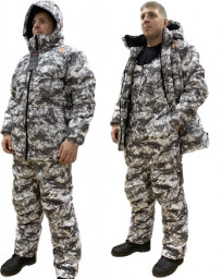 Костюм зимний ЕГЕРЬ, Алова, борей/белый Taygerr