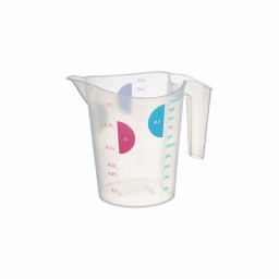 Кувшин 1,0 л мерный прозрачный