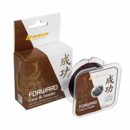 Леска FORWARD Carp & Feeder brown 0,309mm/100m Nylon (N-FСF-0309-100) Nisus