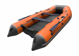 Лодка ORCA, Оранжевый/Серый 325НДНД