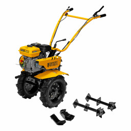 Мотоблок DPT-170S, 7 л.с., ремен.сцеп, фрез 3х4, ШОМ, передачи 2В/1Н Denzel