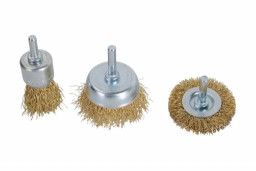 Набор щеток для дрели 3 шт Вихрь