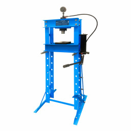 Пресс гидравлический с манометром и педалью, 30 т Stels