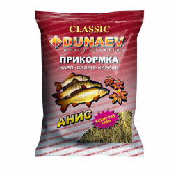 Прикормка DUNAEV КЛАССИКА 0,9кг Карп Анис	