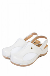 Сабо (сандалии) женские ЛЕОН 913W белый