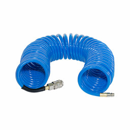 Шланг спиральный с фитингами рапид полиуретан 15бар 6.5x10мм 10м FUВАG