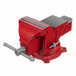 Тиски слесарные, 125 мм, поворотные, с наковальней Matrix
