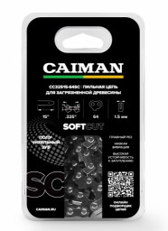 Цепь 15" 0.325" 1,5мм 64 звена получизель CAIMAN