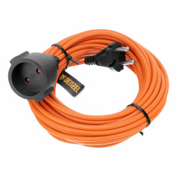 Удлинитель-шнур силовой Garden Series, б/з, ПВС, 10м, 1 розетка, 2 x 1 мм, Denzel