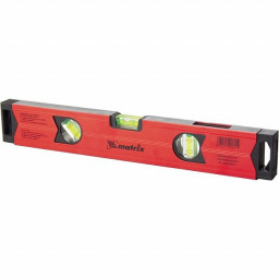 Уровень 2000 мм магнитный 3 глазка (1 зерк-й) фрезерованный усиленный MATRIX