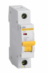 Выключатель автоматический 1Р 63А 4,5кА характеристика C ВА47-29 IEK