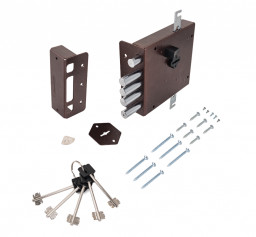 Замок накладной BORDER ЗН 4-8КТЗ/75 НШ1-002 86100