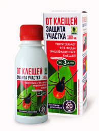 Защита участка от клещей ГРИН БЭЛТ 100мл